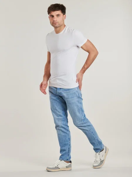 Blugi conici G-star Raw albastru