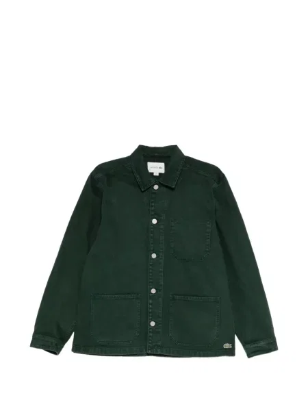 Geacă de blugi Lacoste verde