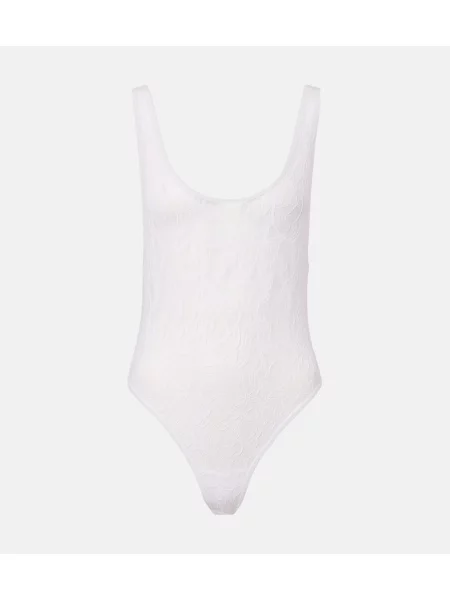 Body Wardrobe.nyc din dantelă alb