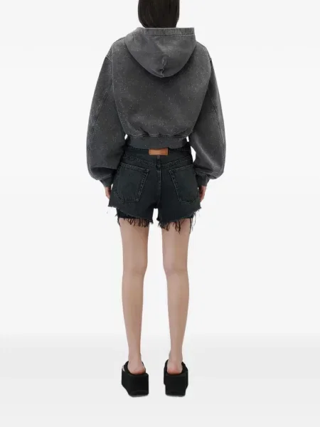 Hanorac cu glugă Alexander Wang gri
