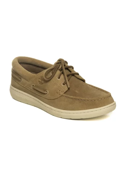 Półbuty Timberland skórzane beżowe