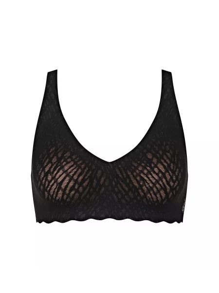 SLOGGI Sutien ZERO Feel Bliss gri deschis negru