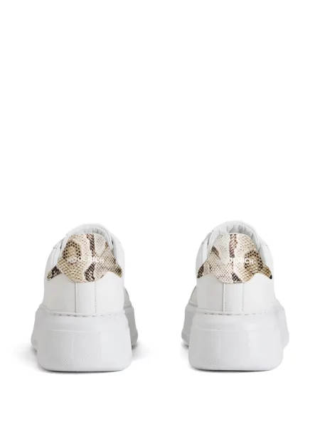 Fűzős csipkés chunky sneaker Woolrich fehér