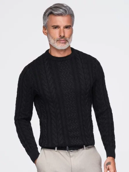 Ombre Svetr černá