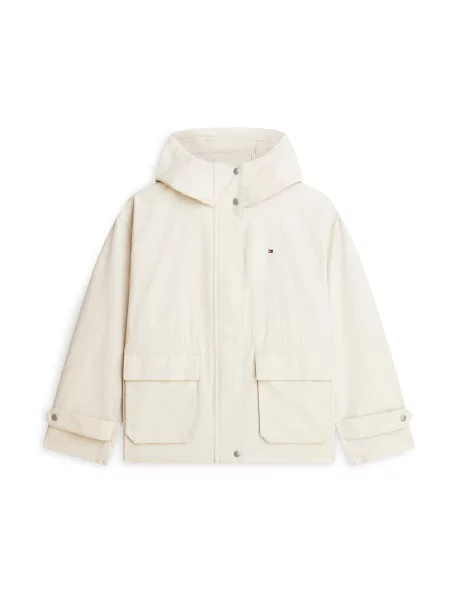 TOMMY HILFIGER Geacă de primăvară-toamnă bej