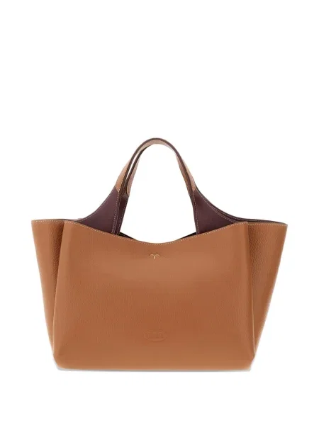 Geanta de piele Tod's din piele maro
