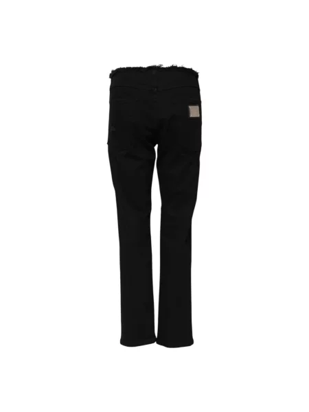 Jeansy Dolce And Gabbana czarne