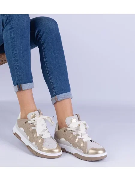 Sneakerși D/ceo bej