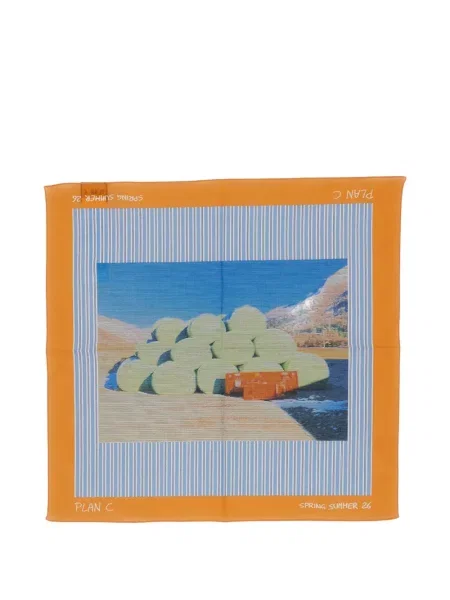 Fular Plan C portocaliu