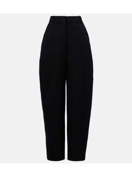 Pantaloni Givenchy de lână negru