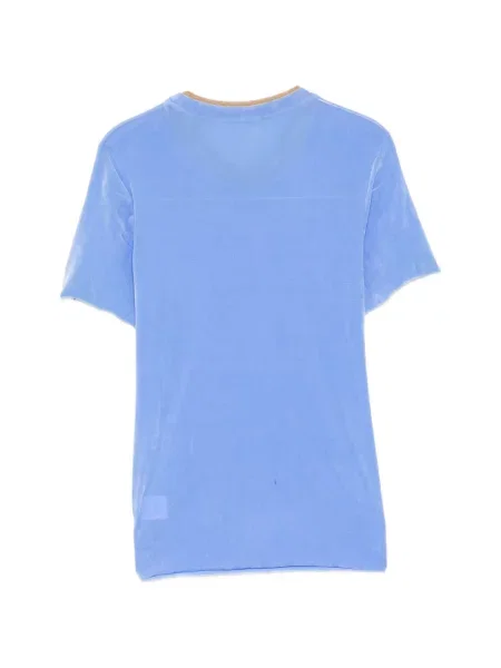 Tricou Jnby de catifea albastru