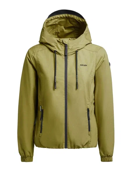 Khujo Prehodna jakna oliva črna