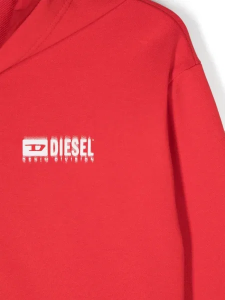 Dětska mikina Diesel červená