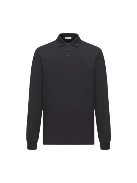 Koszulka polo Moncler niebieska