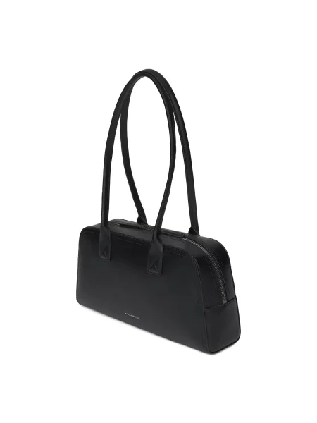 Karl Lagerfeld geantă tote pentru femei din piele negru