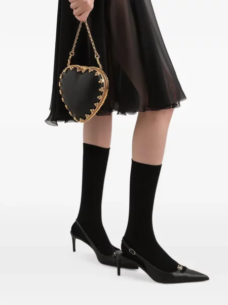 Kopertówka Dolce And Gabbana w serca czarna