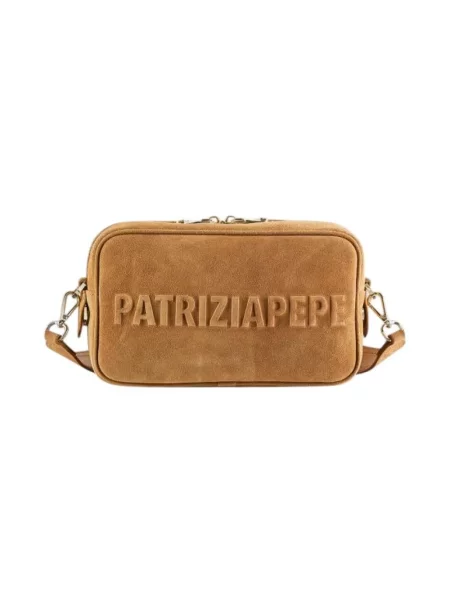 Torebka Patrizia Pepe brązowa