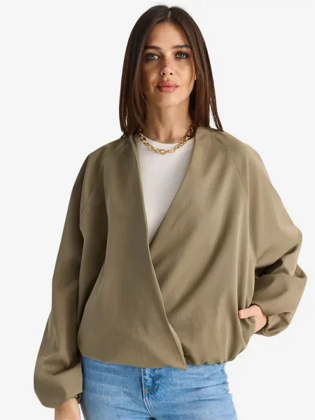 Bianco Lucci Přechodná bunda khaki