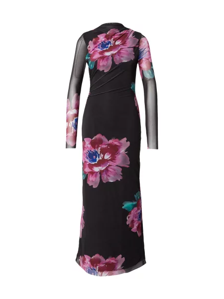 VERO MODA Rochie VMFLORY albastru / lila / roșu negru