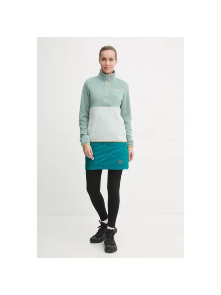 LA Sportiva spódnica sportowa Warm Up Primaloft mini prosta zielony