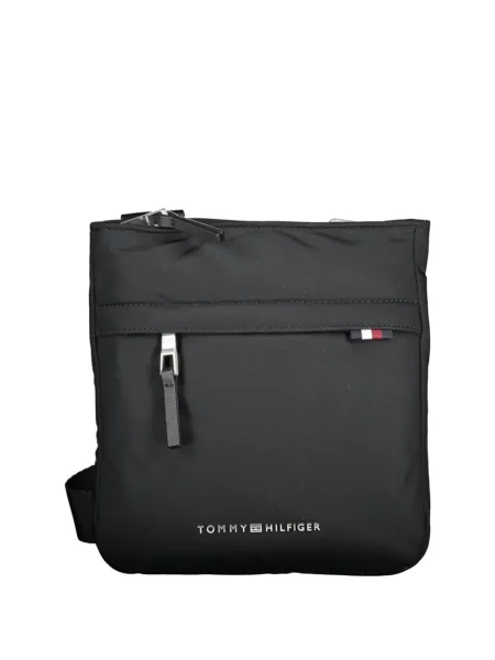 Geantă crossbody Tommy Hilfiger cu imagine negru