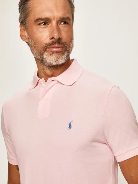 Polo majica Polo Ralph Lauren roza