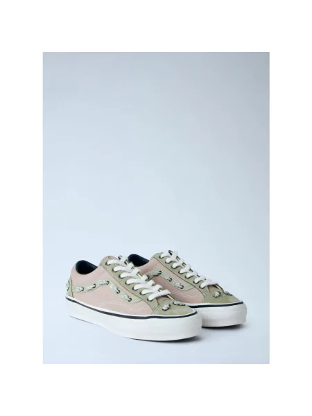 Sneakersy Vans Old Skool zamszowe zielone