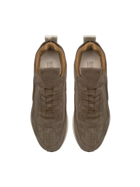 Sneakersy Buttero zamszowe brązowe