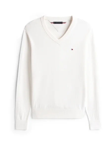 TOMMY HILFIGER Pulover pastel galben