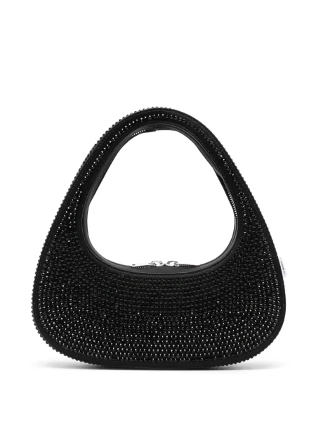 Geantă Coperni de cristal negru