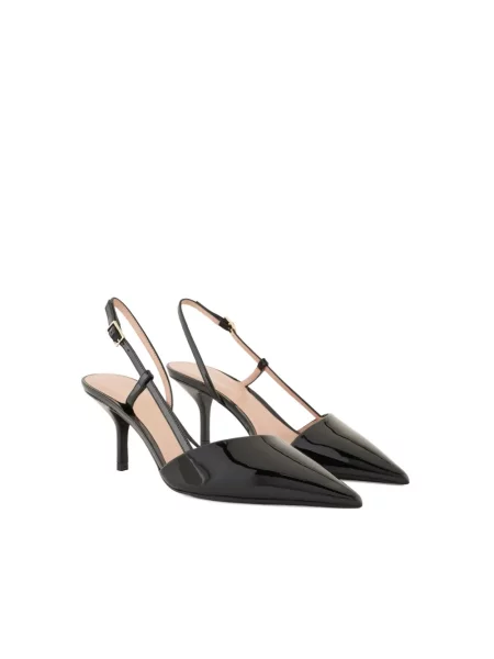 Pantofi cu toc Giorgio Armani negru