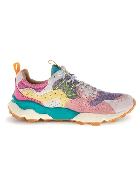 Sneakersy Flower Mountain skórzane w kwiatki