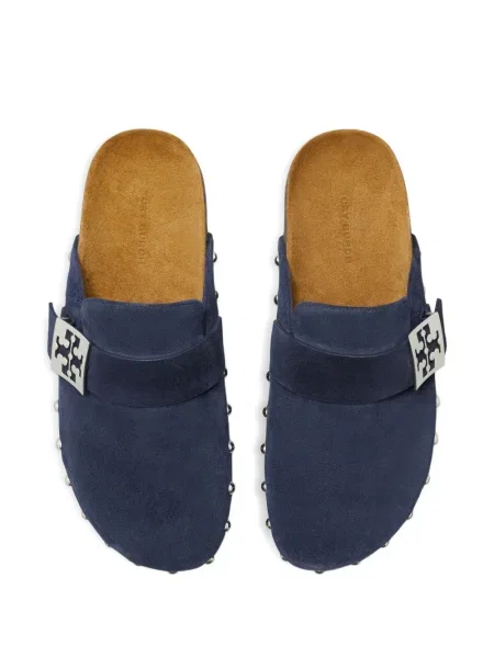 Papuci tip mules Tory Burch albastru
