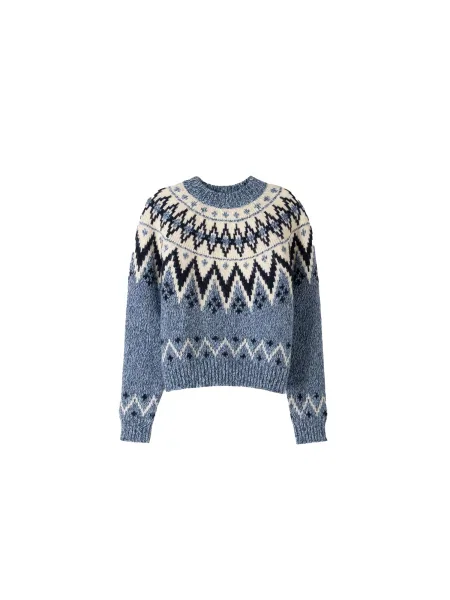 Bershka Pulover / albastru / albastru noapte bej