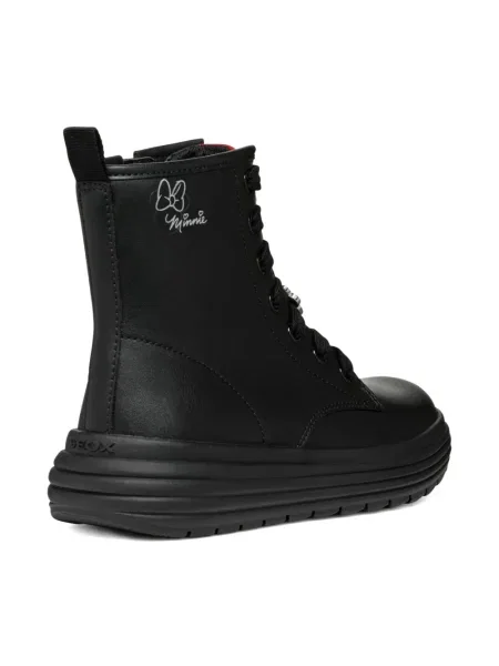 Buty do kostki dziecięce Geox czarne