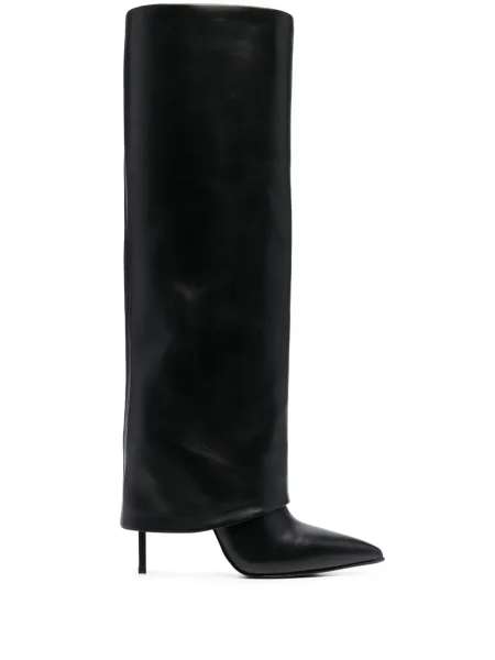 Botine Le Silla din piele negru