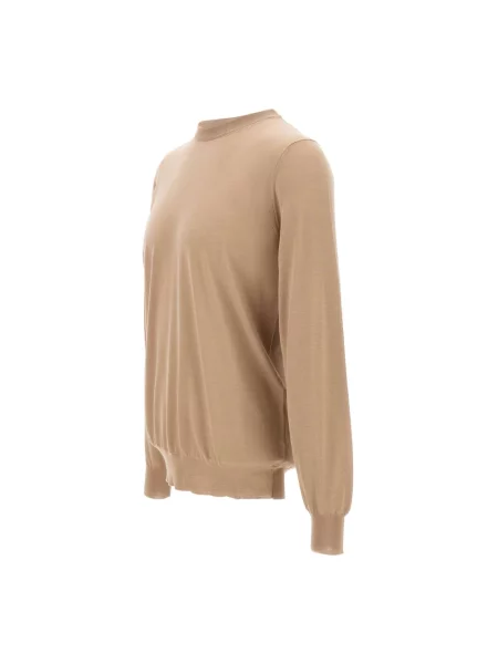 Sweter Filippo De Laurentiis wełniany beżowy