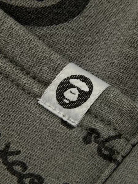 Τρέξιμο παντελόνι Aape By *a Bathing Ape® με σχέδιο γκρι