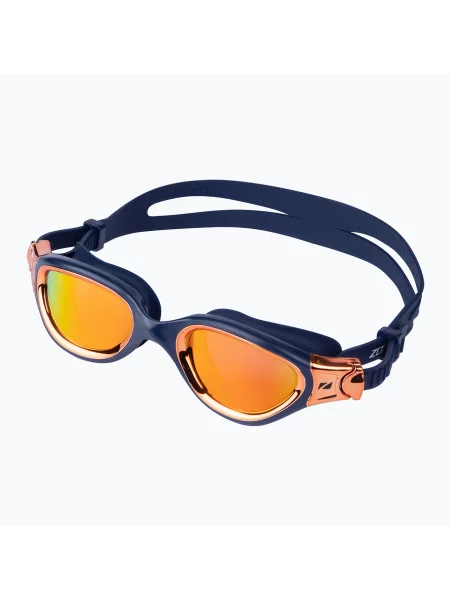 Okulary do pływania Venator-X navy/copper/polarised revo gold białe