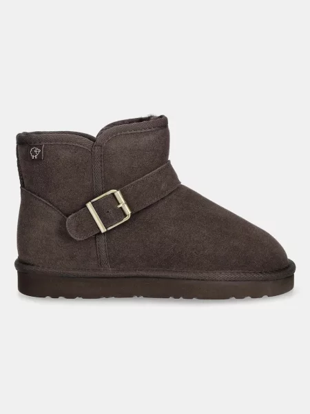 Замшевые сапоги Answear.lab коричневые