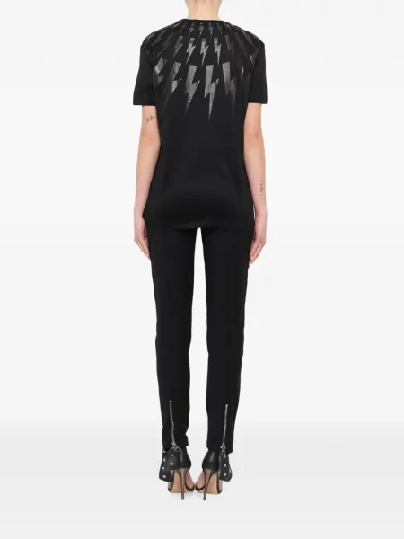 Tricou Neil Barrett cu imagine negru