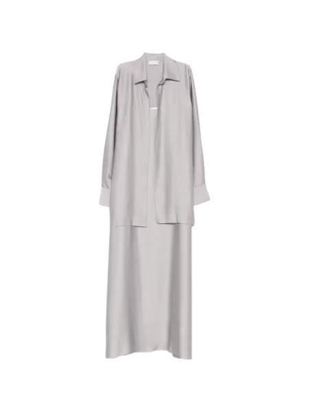 Rochie Silkylicious de costum gri