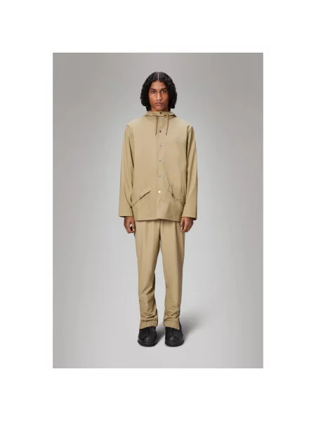 Wodoodporna kurtka przejściowa Rains beżowa