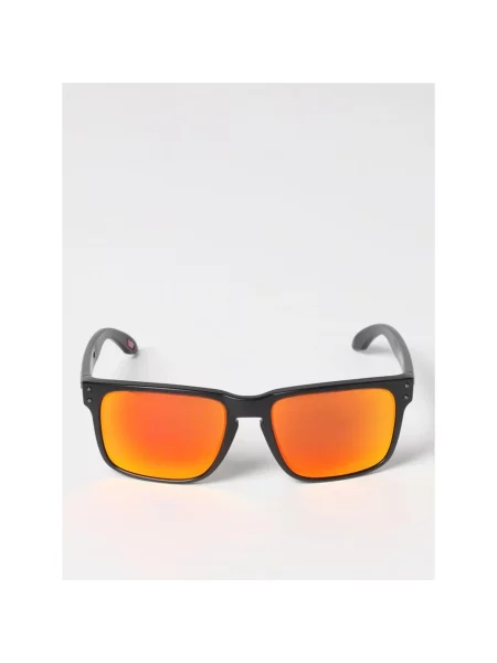 Okulary przeciwsłoneczne Oakley Holbrook matte black/prizm ruby czarne