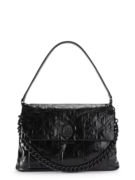 Kurt Geiger London kabelka typu shopper dámska kožená CELIA čierna