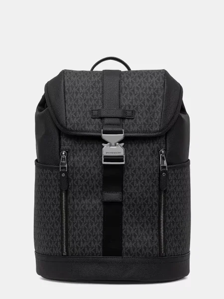 Кожаный рюкзак Coach черный