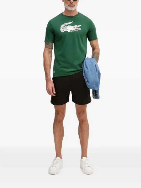 Tricou Lacoste cu imagine verde