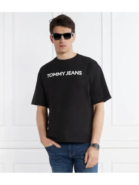Tommy Jeans Póló | Oversize fit fekete