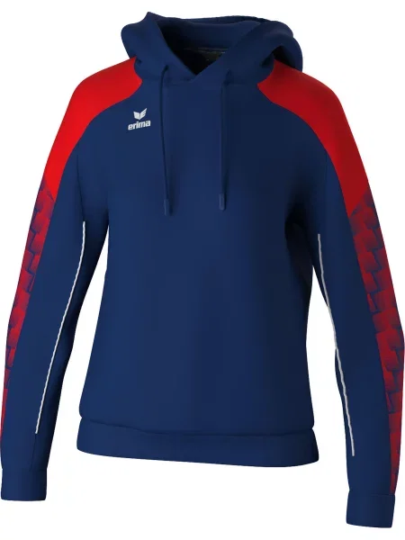 Bluza z kapturem Erima Evo Star czerwona