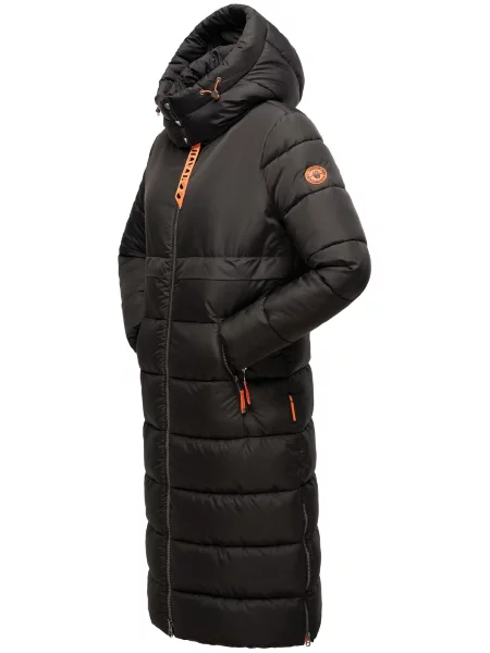 NAVAHOO Zimný kabát oranžová čierna